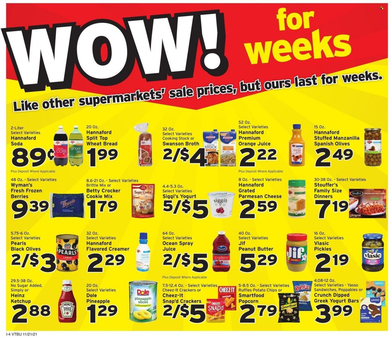 Hannaford (VT) Weekly Ad Flyer November 19 to November 26