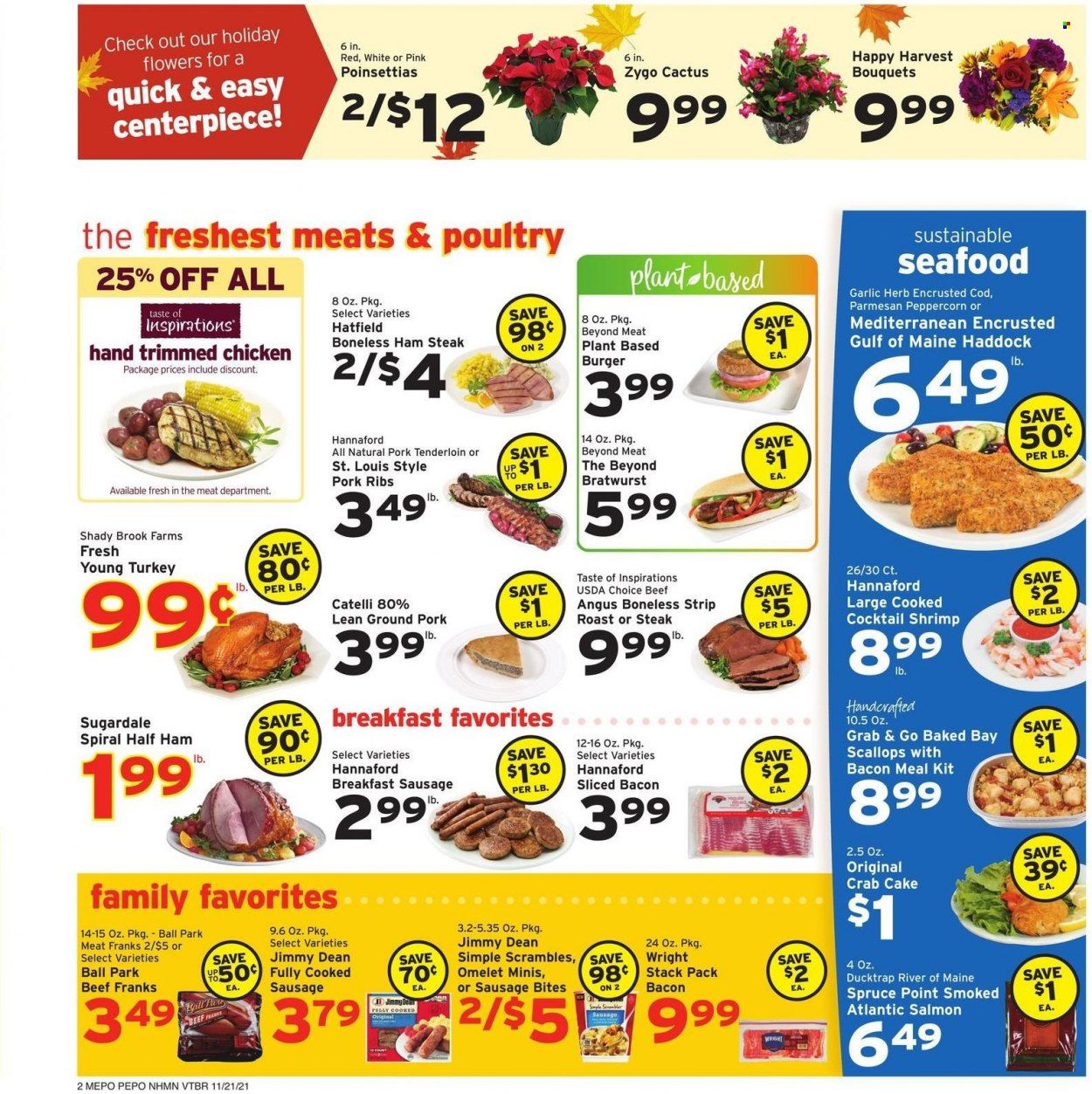 Hannaford (NH) Weekly Ad Flyer November 19 to November 26