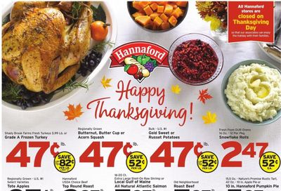 Hannaford (NY) Weekly Ad Flyer November 19 to November 26