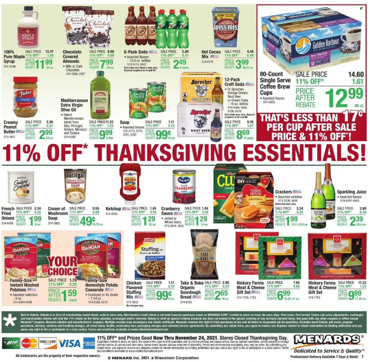 Menards Weekly Ad Flyer November 19 to November 26