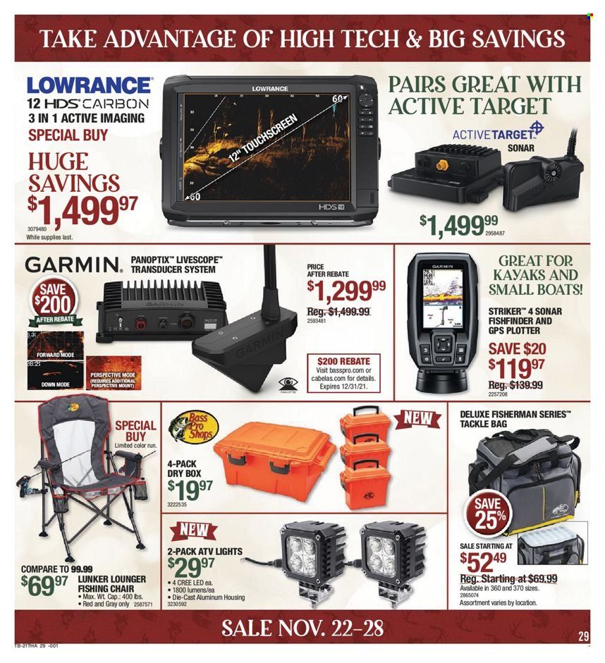Bass Pro Shops Weekly Ad Flyer November 20 to November 27