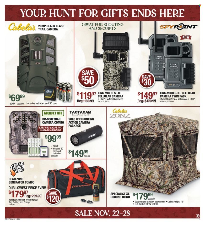 Bass Pro Shops Weekly Ad Flyer November 20 to November 27