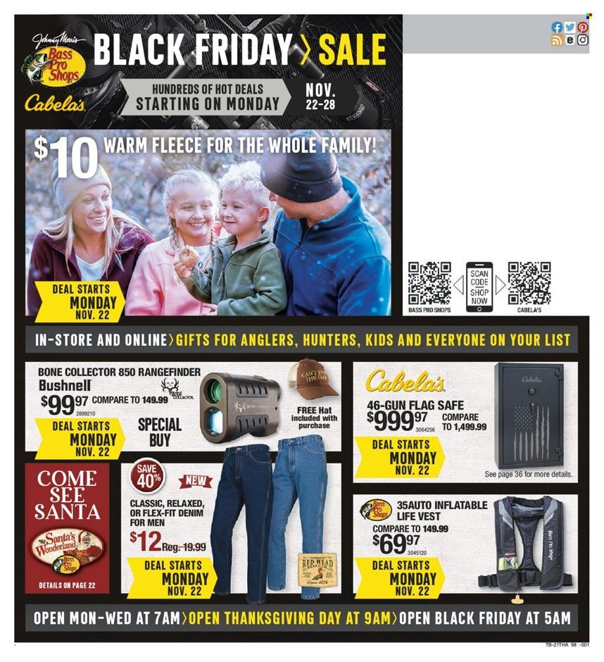 Bass Pro Shops Weekly Ad Flyer November 20 to November 27