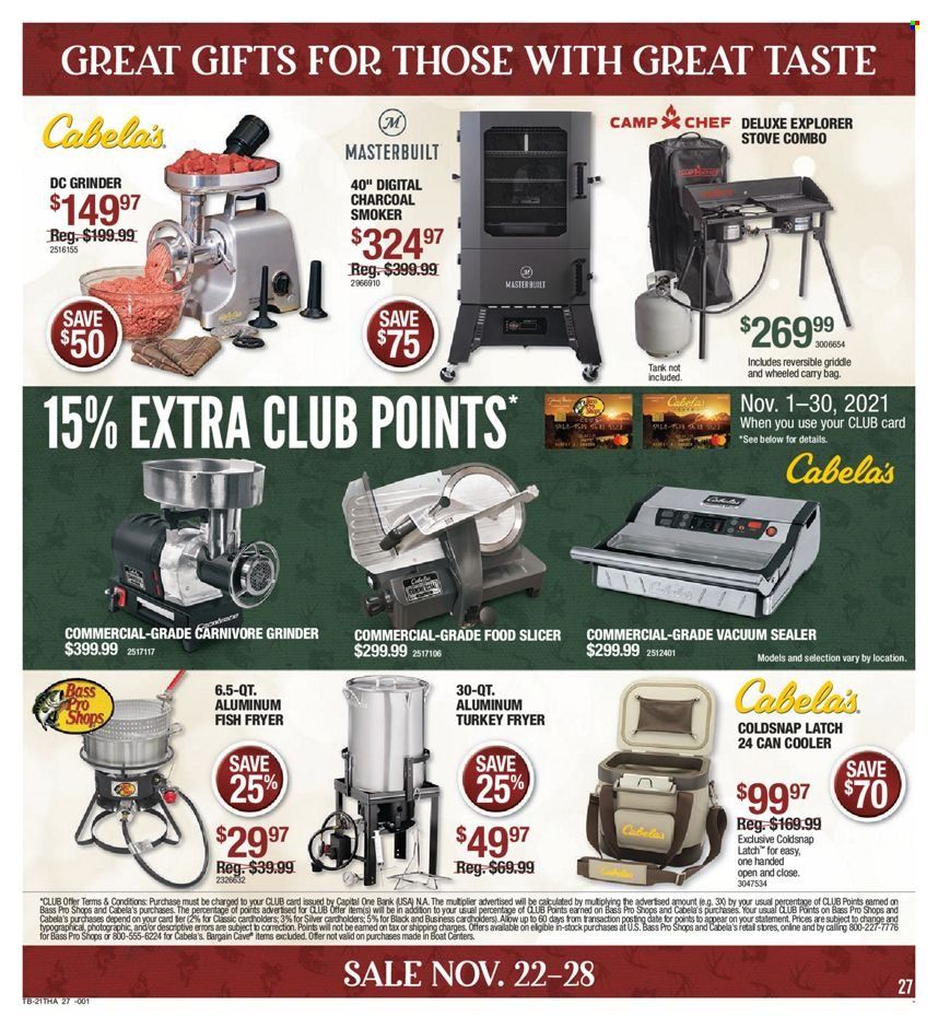 Cabela's Weekly Ad Flyer November 20 to November 27