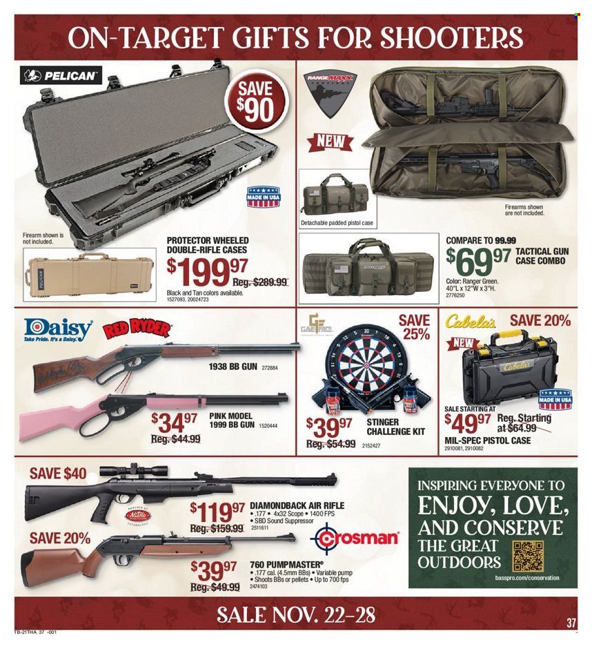 Cabela's Weekly Ad Flyer November 20 to November 27