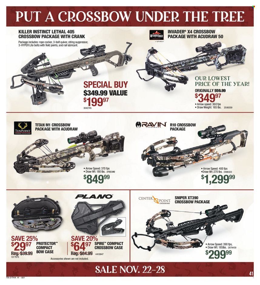 Cabela's Weekly Ad Flyer November 20 to November 27