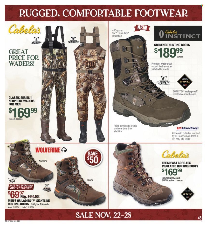Cabela's Weekly Ad Flyer November 20 to November 27
