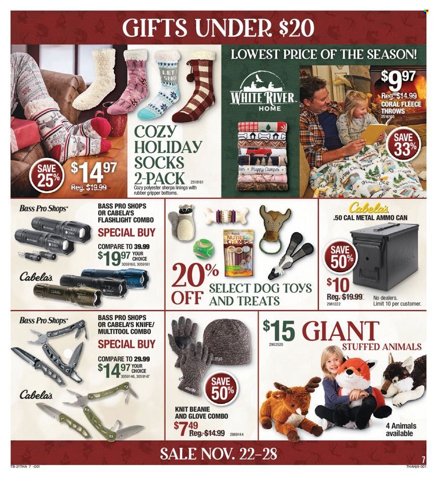 Cabela's Weekly Ad Flyer November 20 to November 27