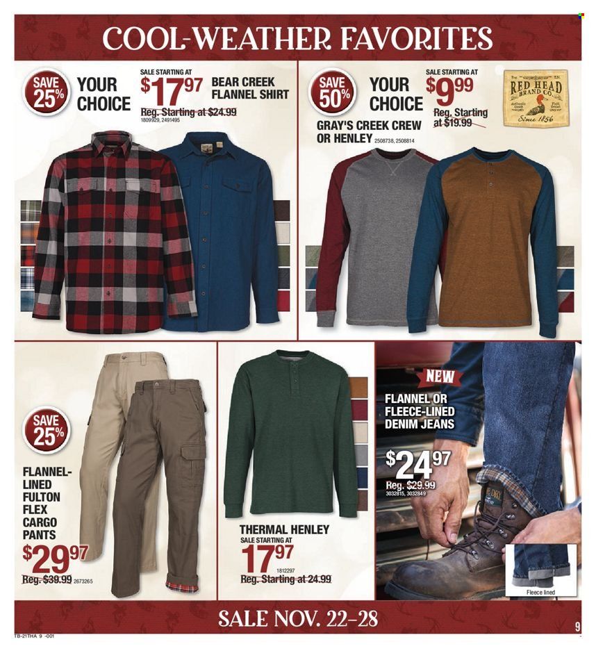 Cabela's Weekly Ad Flyer November 20 to November 27