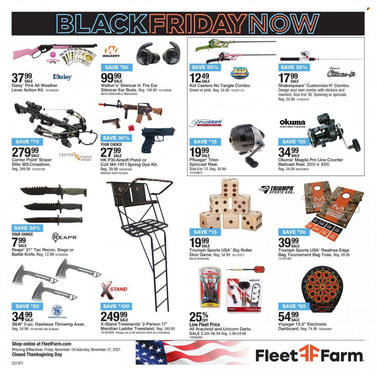 Fleet Farm (IA, MN, ND, WI) Weekly Ad Flyer November 20 to November 27