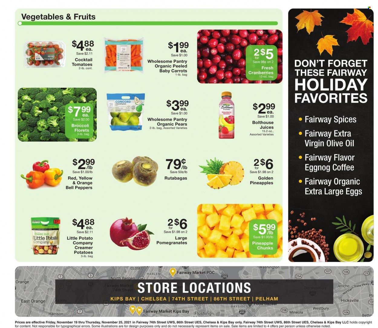 Fairway Market (CT, NJ, NY) Weekly Ad Flyer November 20 to November 27