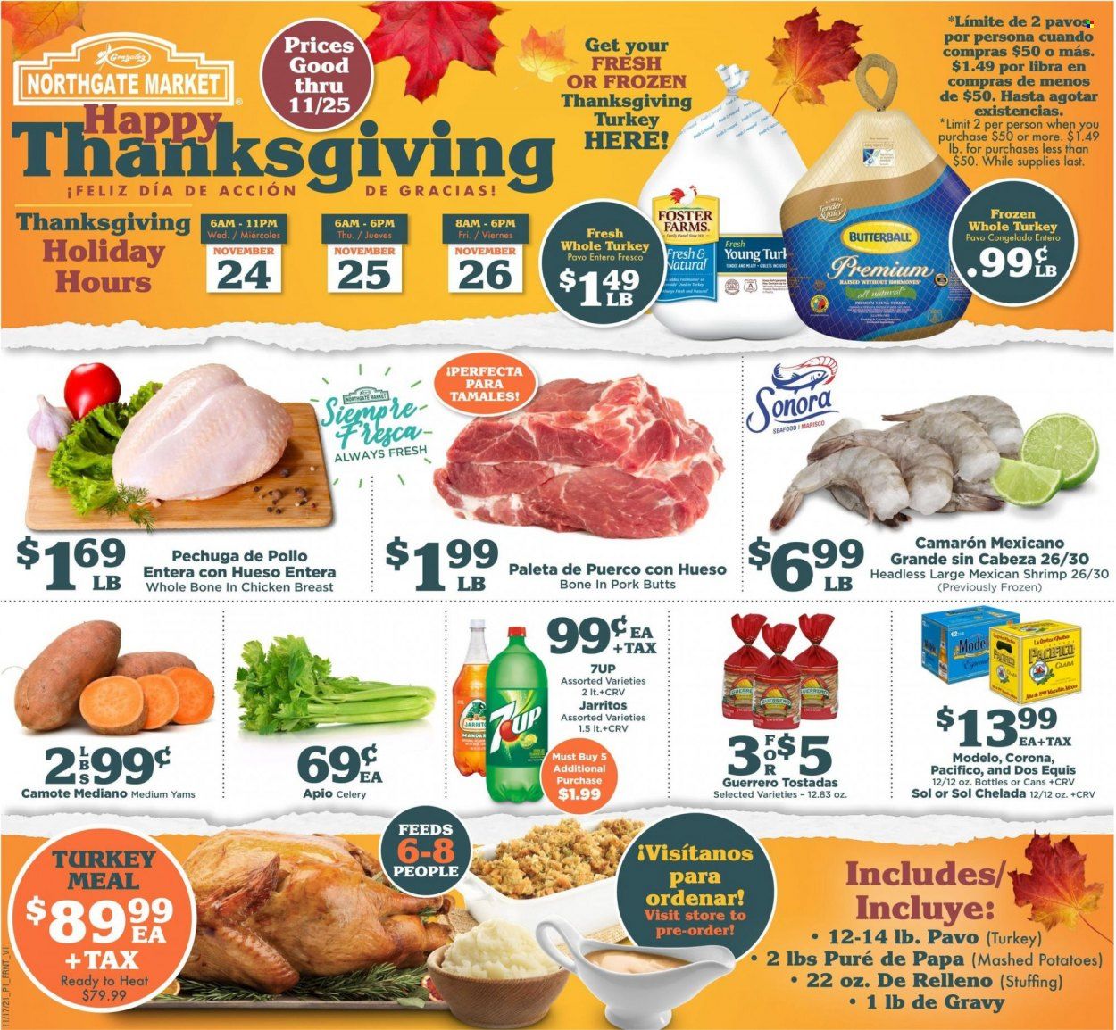 Northgate Market (CA) Weekly Ad Flyer November 20 to November 27