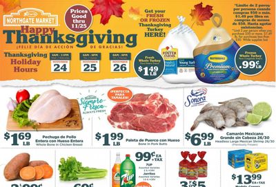 Northgate Market (CA) Weekly Ad Flyer November 20 to November 27