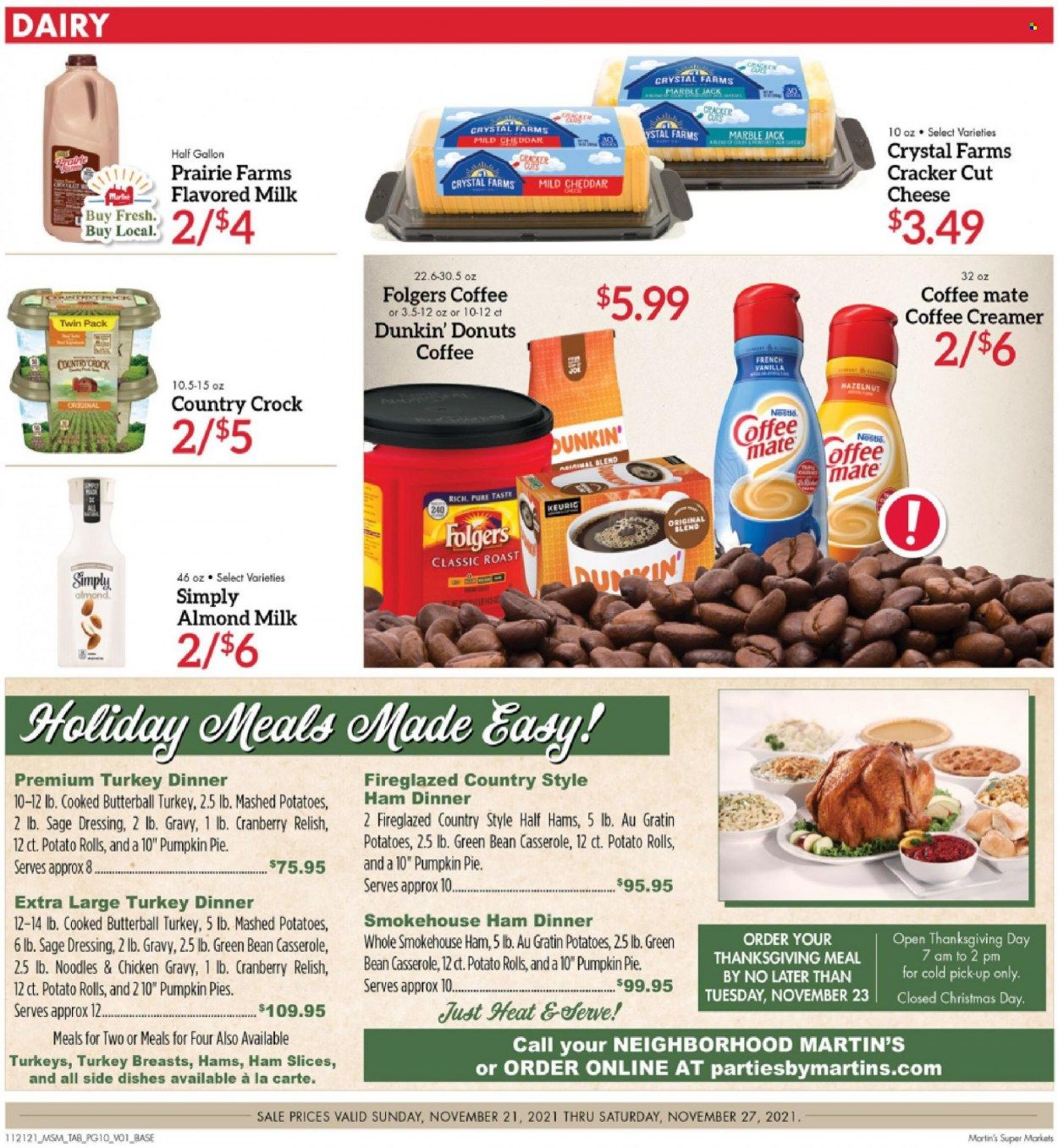 Martin’s (IN, MI) Weekly Ad Flyer November 20 to November 27