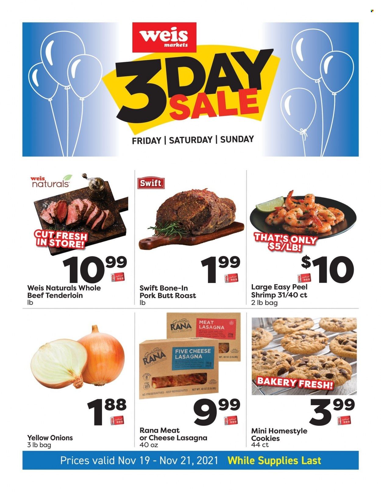 Weis Weekly Ad Flyer November 20 to November 27