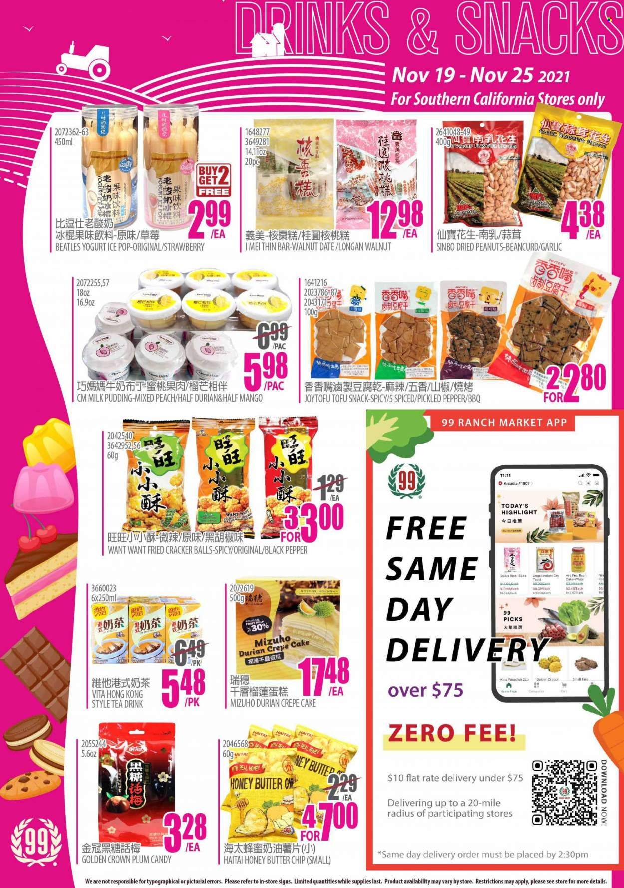 99 Ranch Market (CA) Weekly Ad Flyer November 20 to November 27