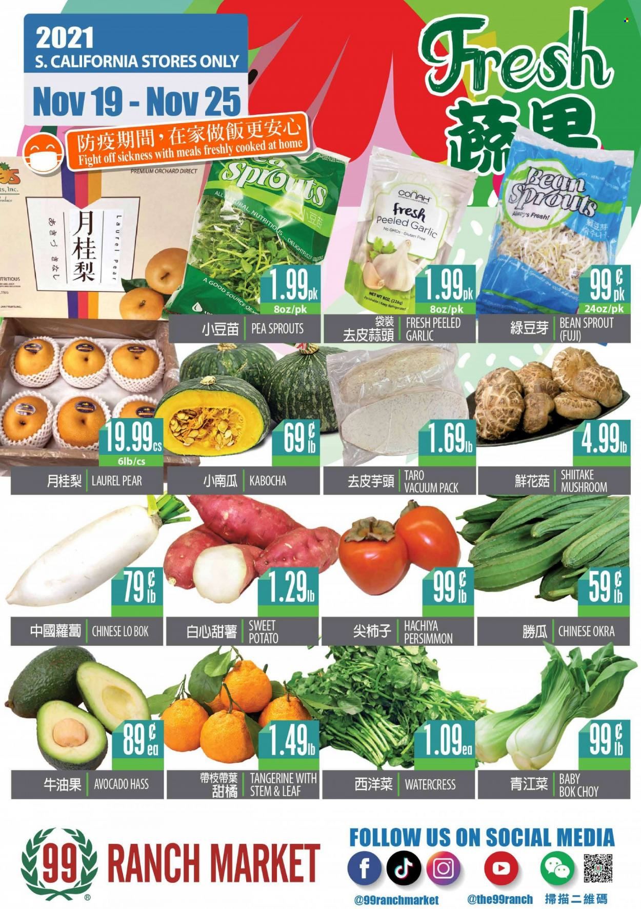 99 Ranch Market (CA) Weekly Ad Flyer November 20 to November 27