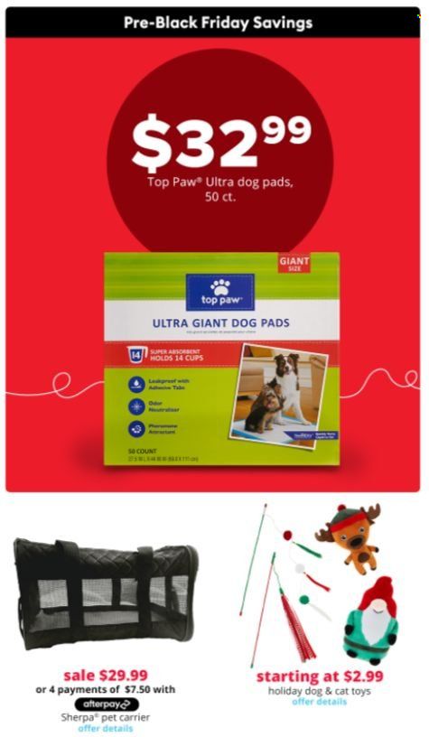 PetSmart Weekly Ad Flyer November 20 to November 27