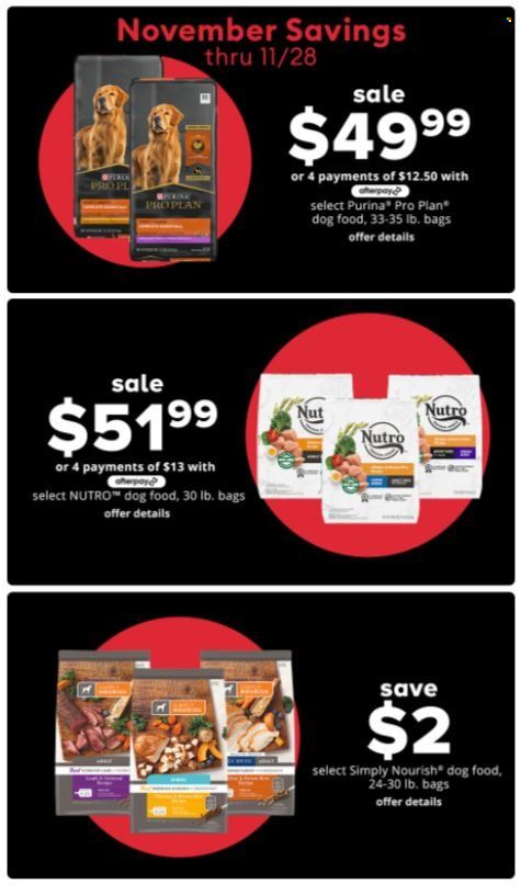 PetSmart Weekly Ad Flyer November 20 to November 27