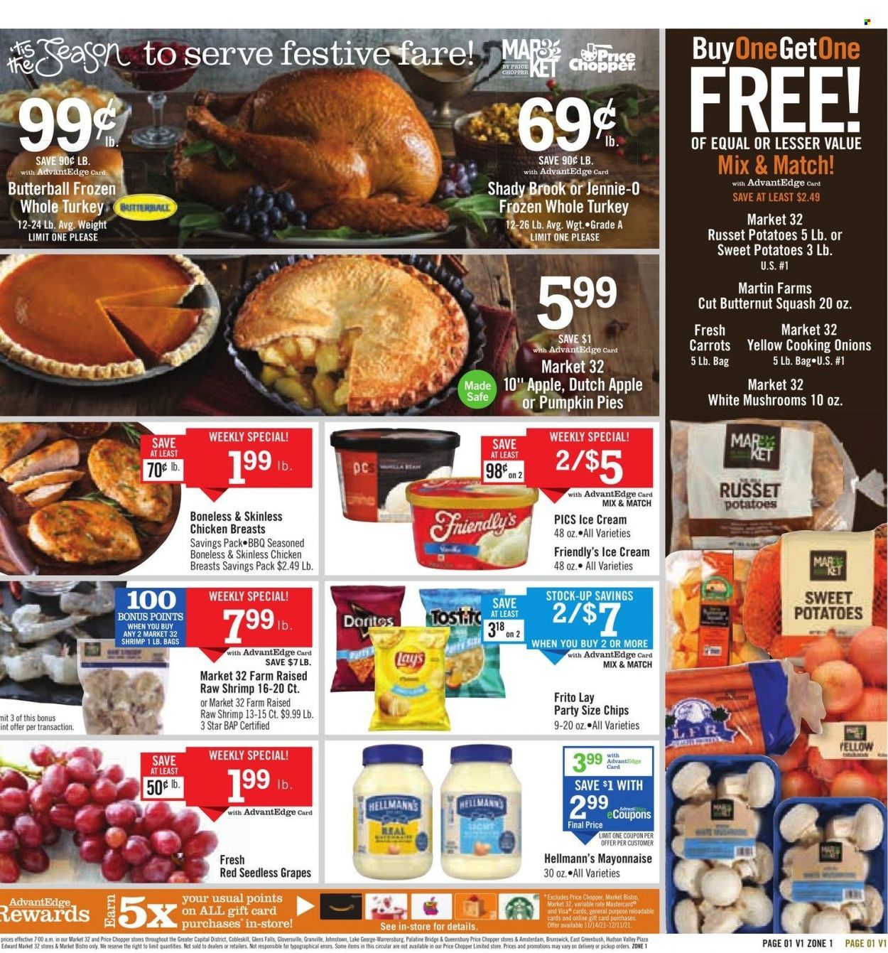 Price Chopper (CT, MA, NY, PA, VT) Weekly Ad Flyer November 21 to November 28