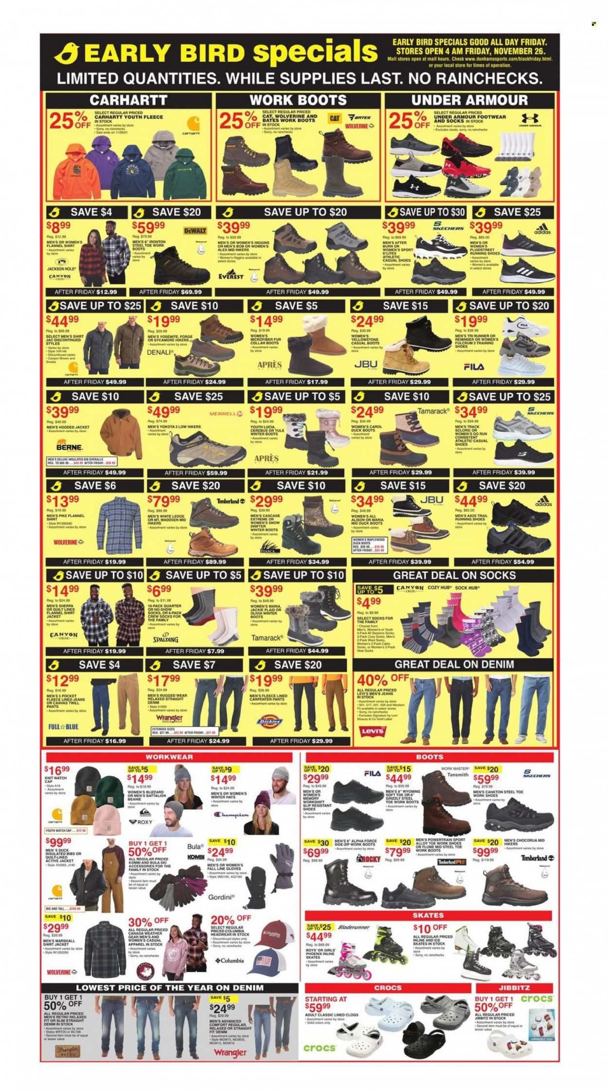 Dunham's Sports Weekly Ad Flyer November 21 to November 28
