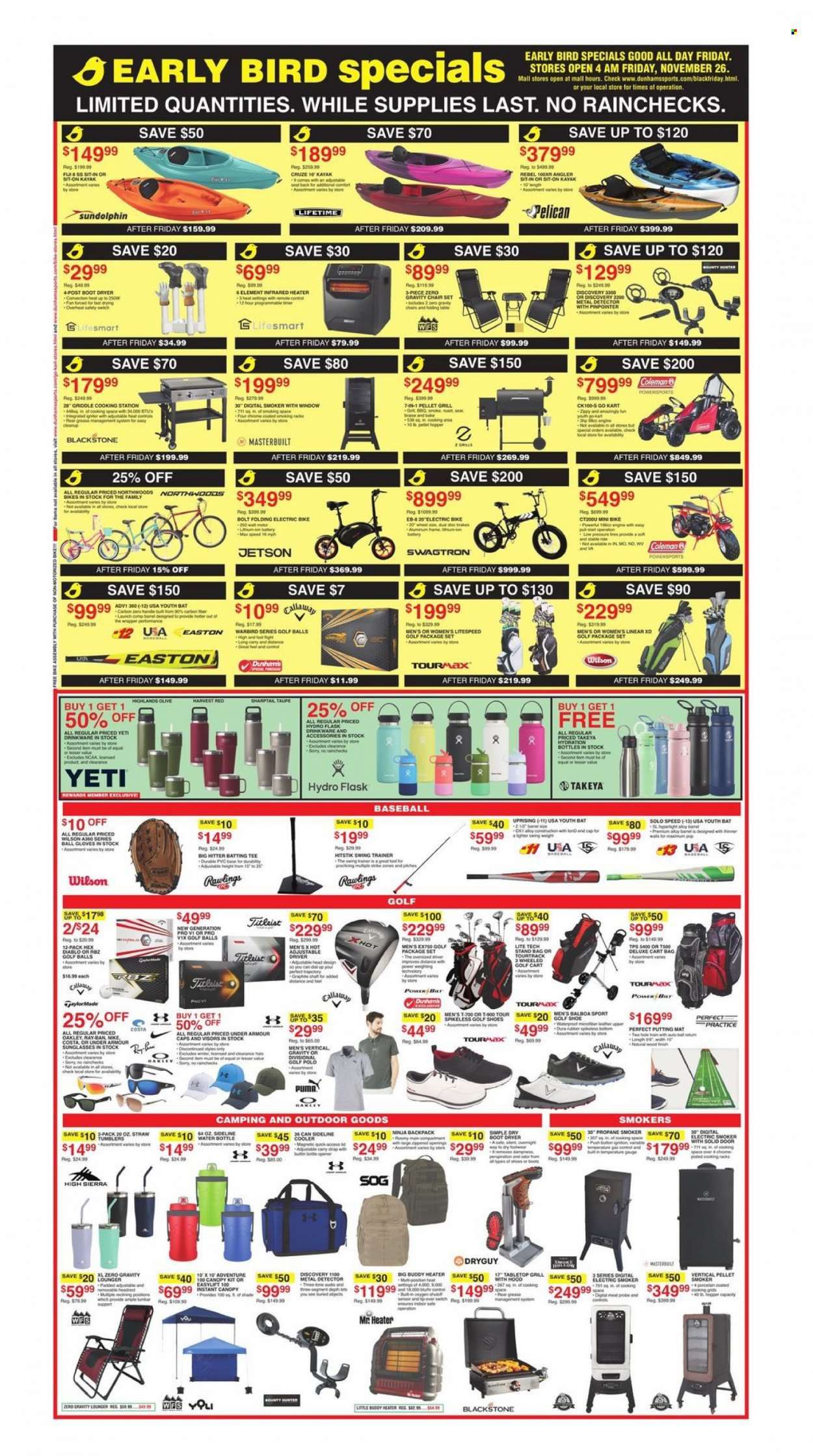 Dunham's Sports Weekly Ad Flyer November 21 to November 28