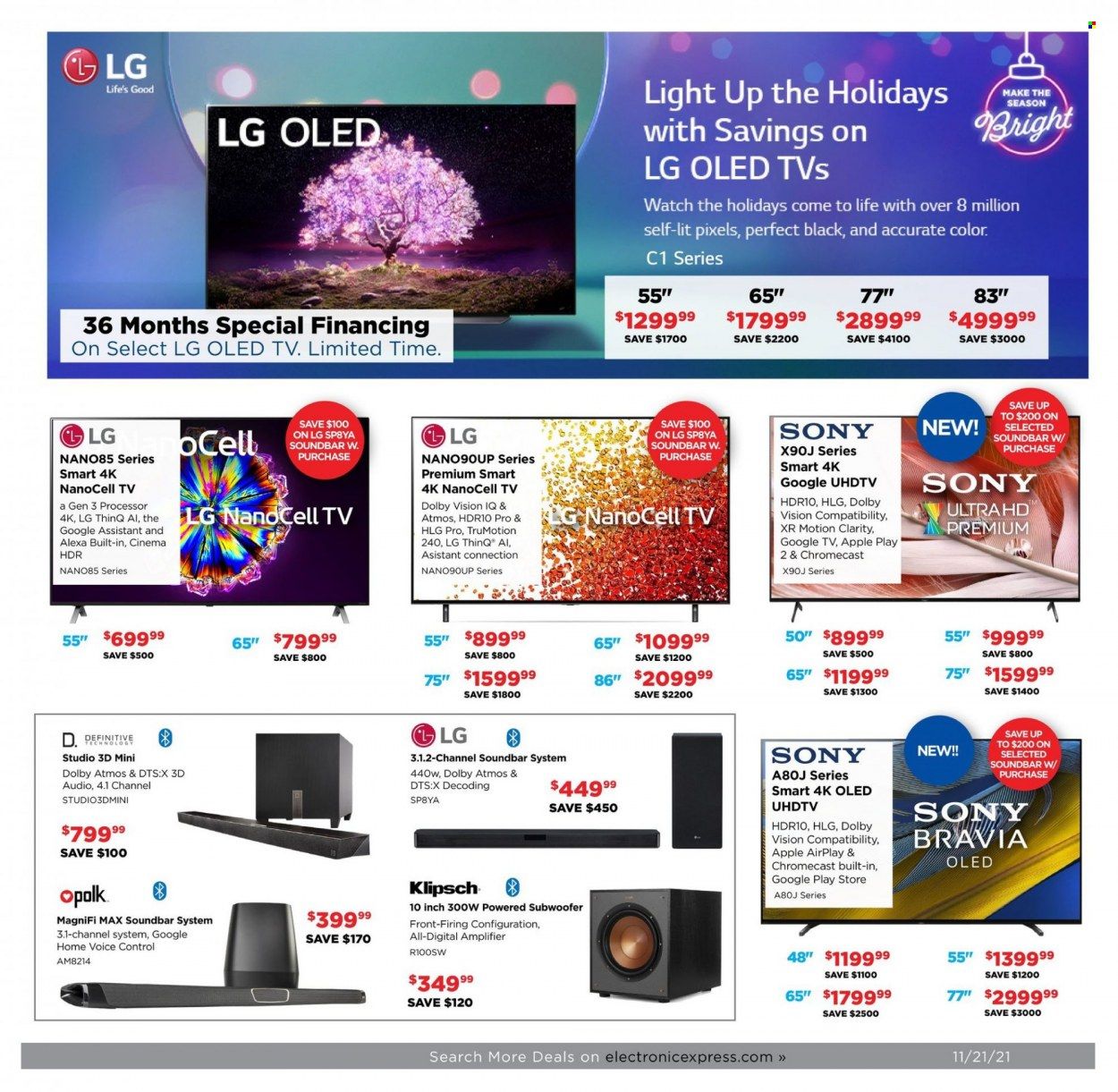 Electronic Express Weekly Ad Flyer November 21 to November 28