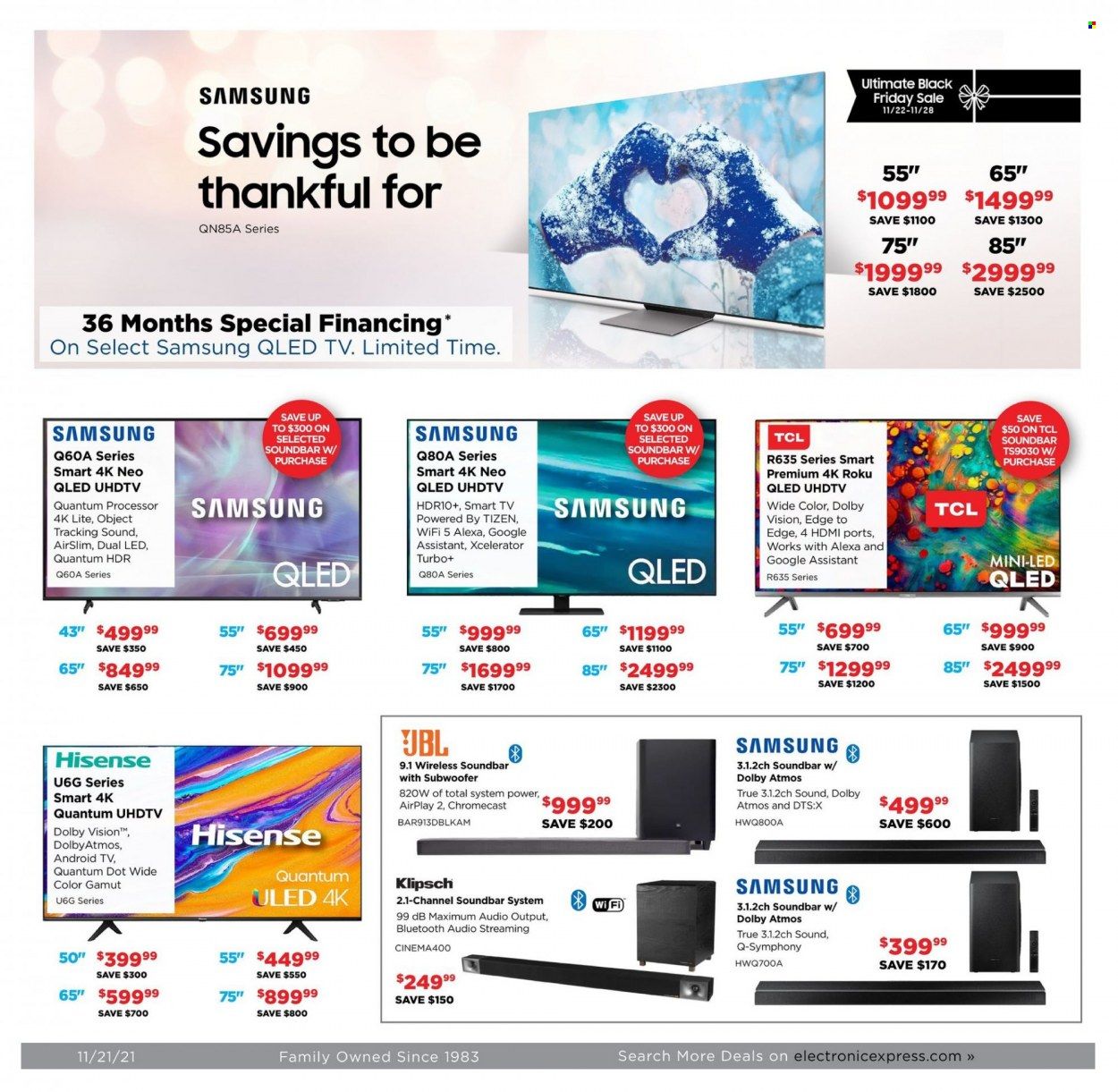 Electronic Express Weekly Ad Flyer November 21 to November 28