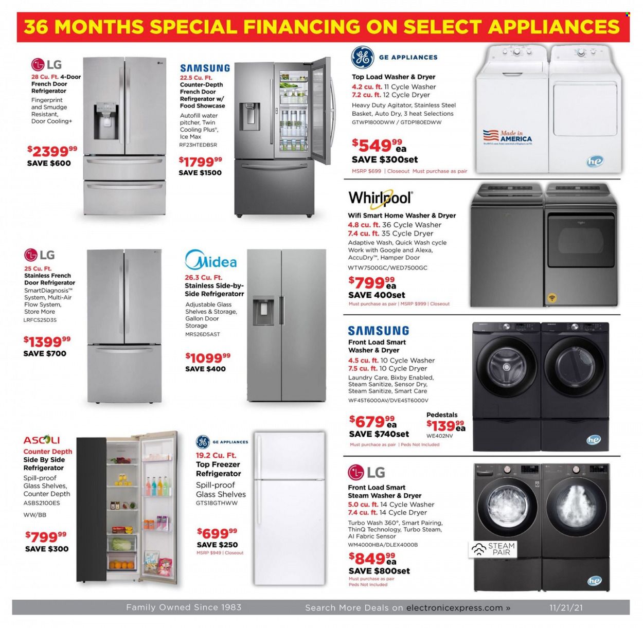 Electronic Express Weekly Ad Flyer November 21 to November 28