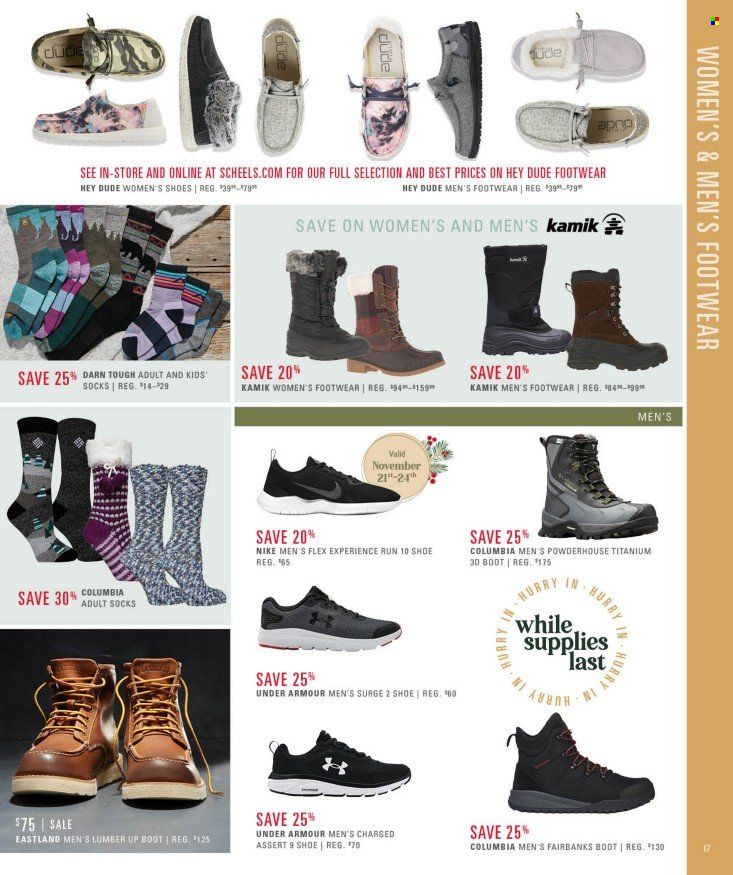 SCHEELS Weekly Ad Flyer November 21 to November 28