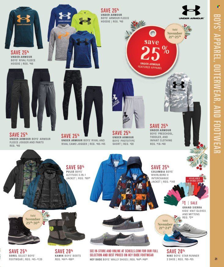 SCHEELS Weekly Ad Flyer November 21 to November 28