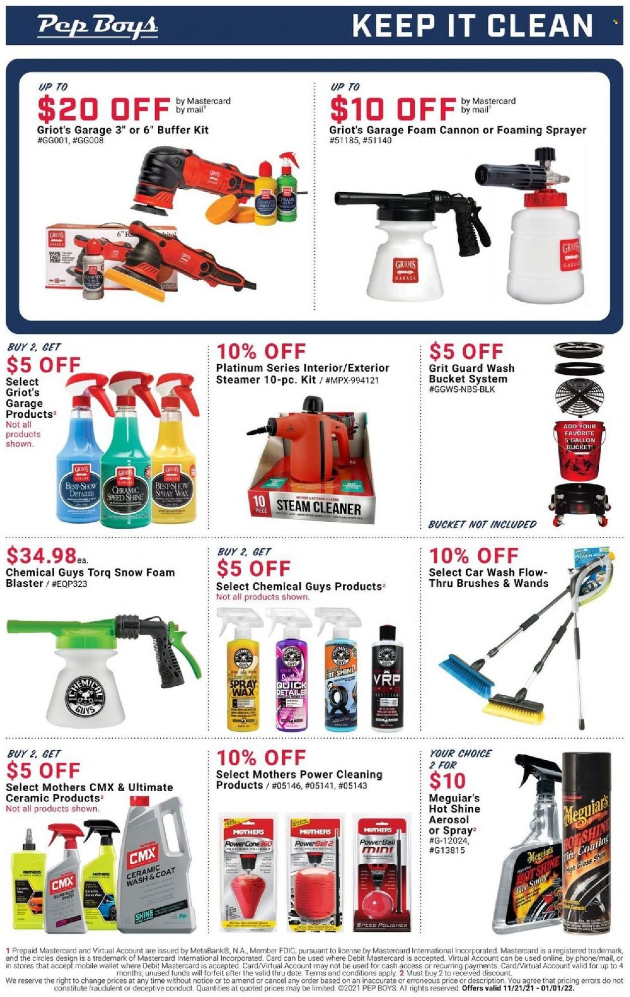 Pep Boys Weekly Ad Flyer November 21 to November 28