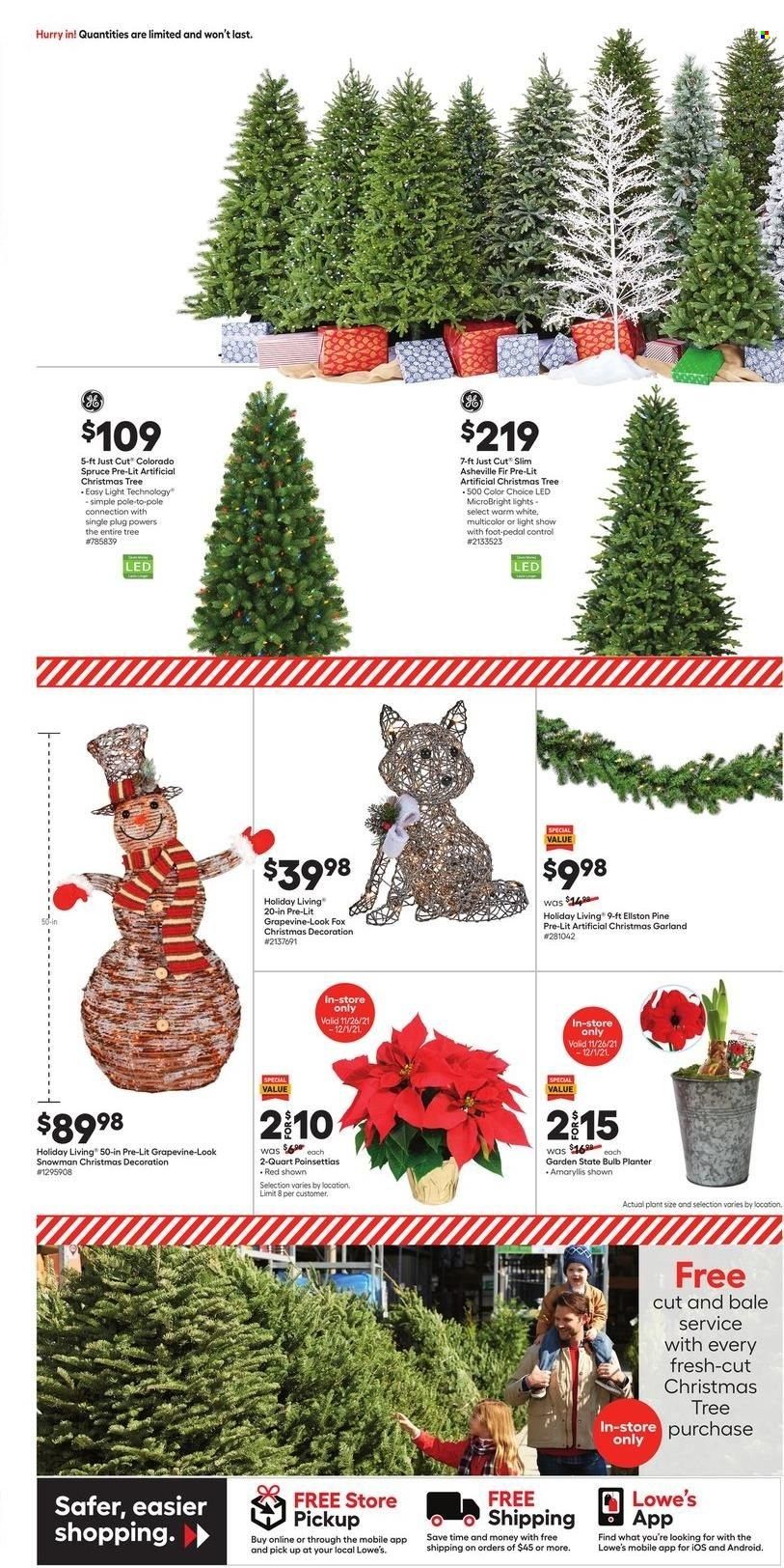 Lowe's Weekly Ad Flyer November 21 to November 28