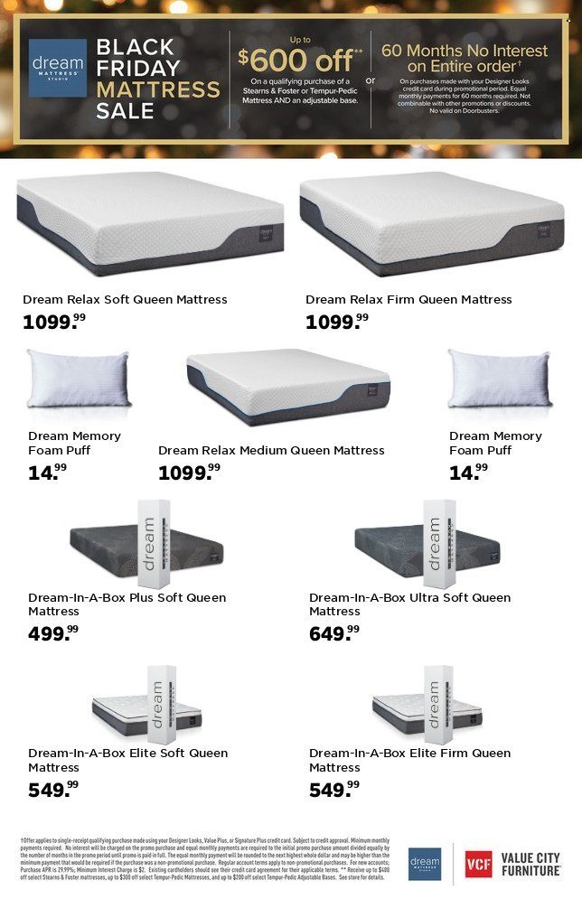 Value City Furniture (IL, IN, MD, MO, NC, NY, OH, SC, VA) Weekly Ad Flyer November 22 to November 29