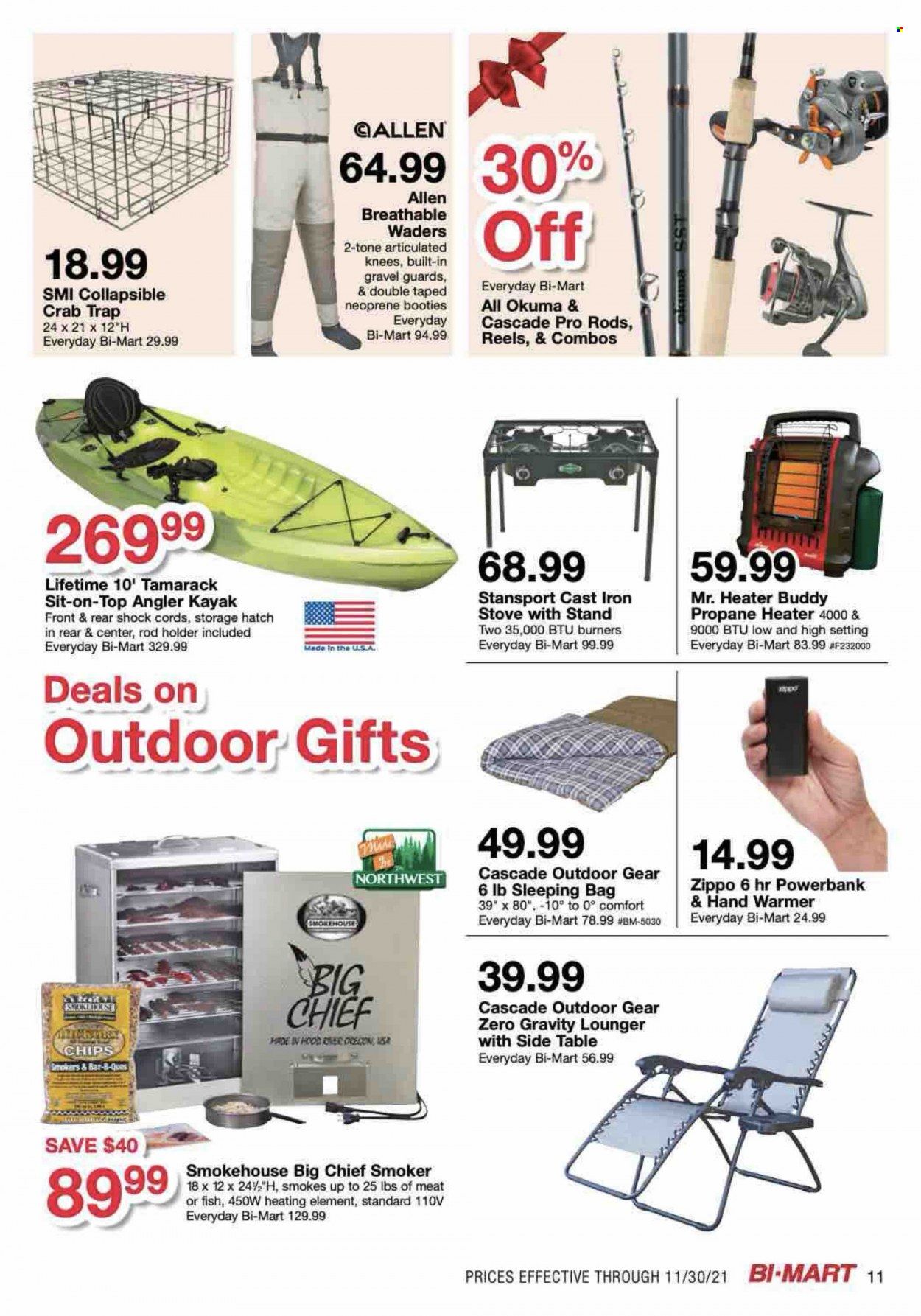 Bi-Mart (ID, OR, WA) Weekly Ad Flyer November 22 to November 29
