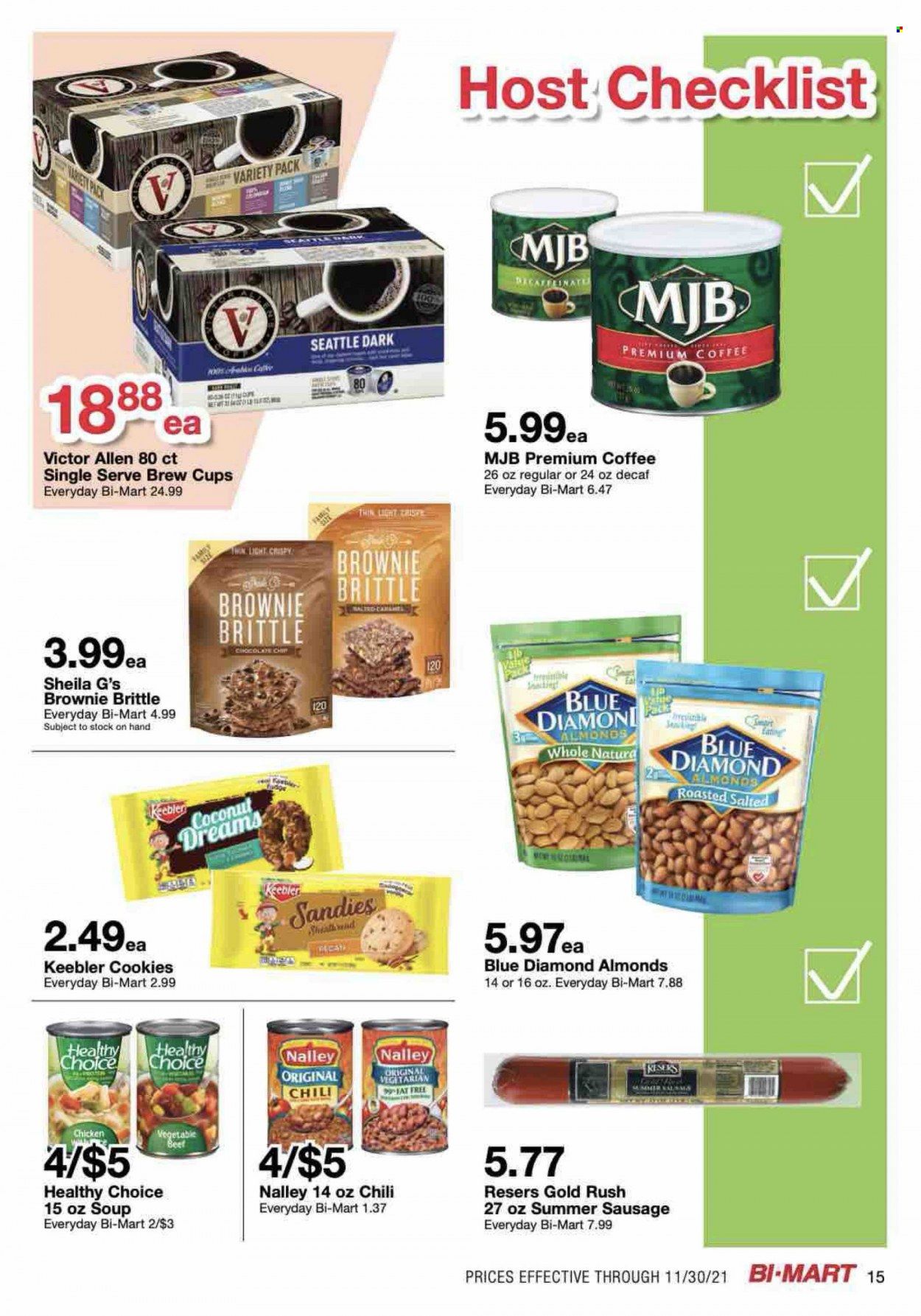 Bi-Mart (ID, OR, WA) Weekly Ad Flyer November 22 to November 29
