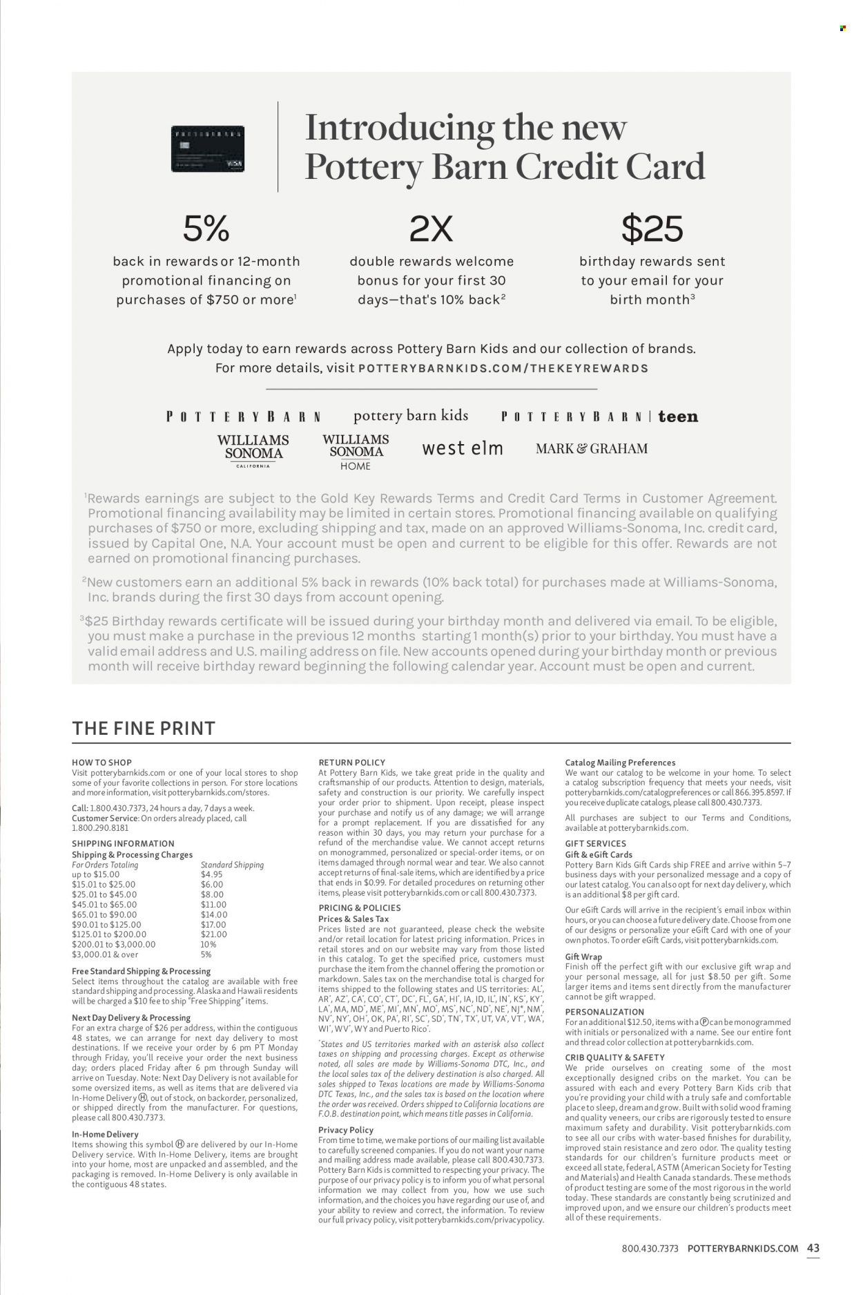 Pottery Barn Weekly Ad Flyer November 22 to November 29