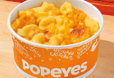 Popeyes Welcomes their New Rich and Creamy Homestyle Mac & Cheese
