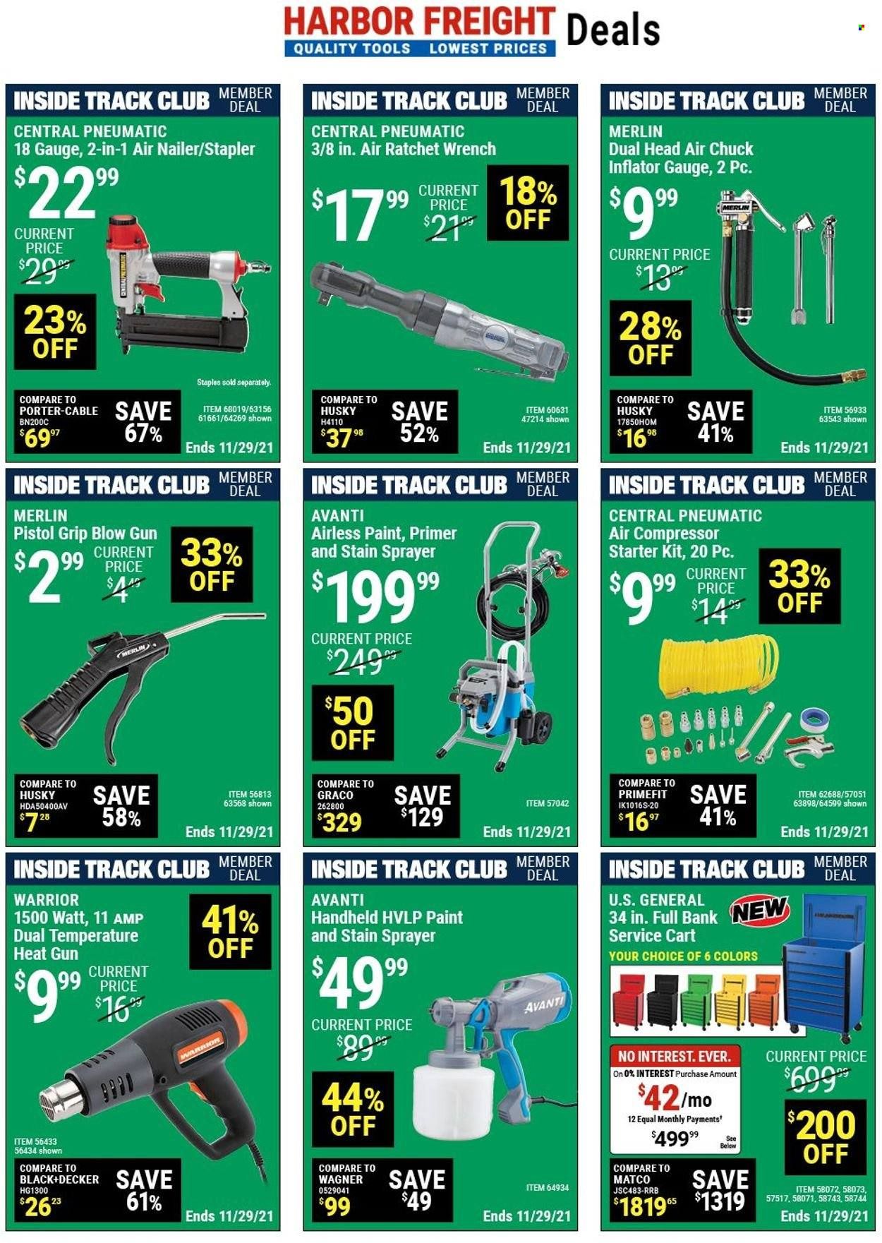Harbor Freight Weekly Ad Flyer November 23 to November 30