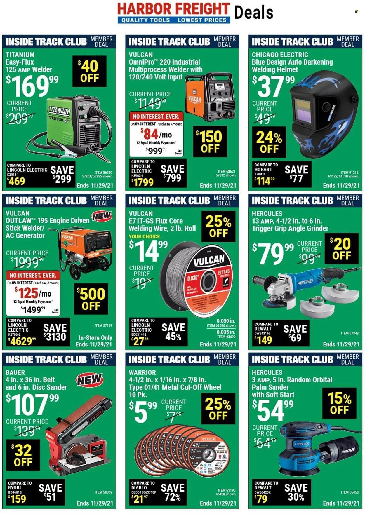Harbor Freight Weekly Ad Flyer November 23 to November 30