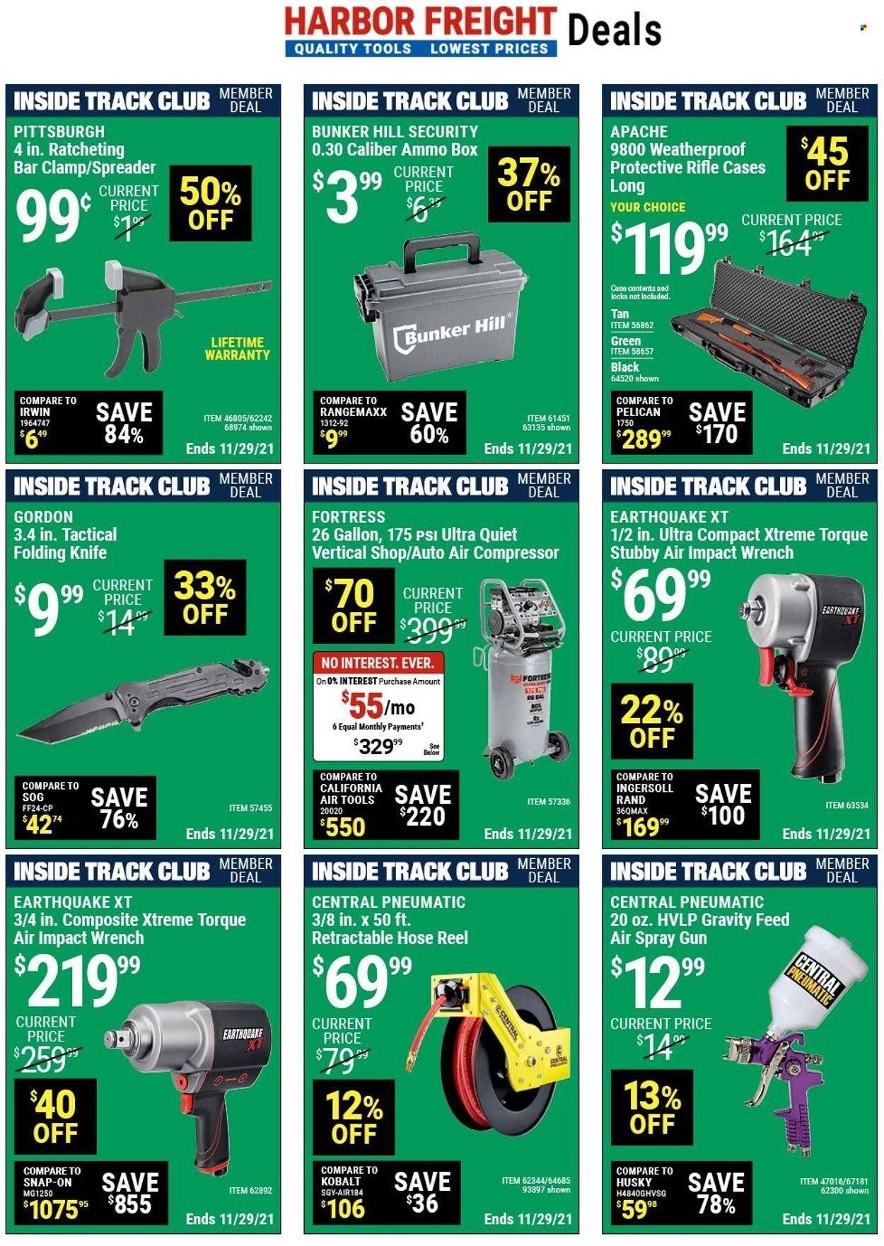 Harbor Freight Weekly Ad Flyer November 23 to November 30
