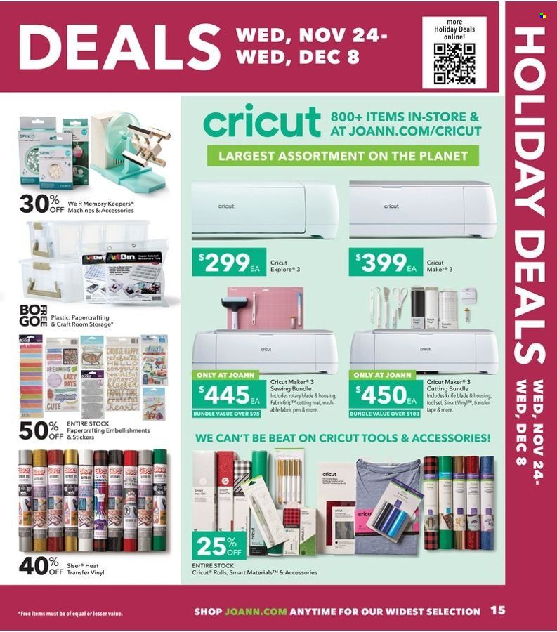 JOANN Weekly Ad Flyer November 23 to November 30