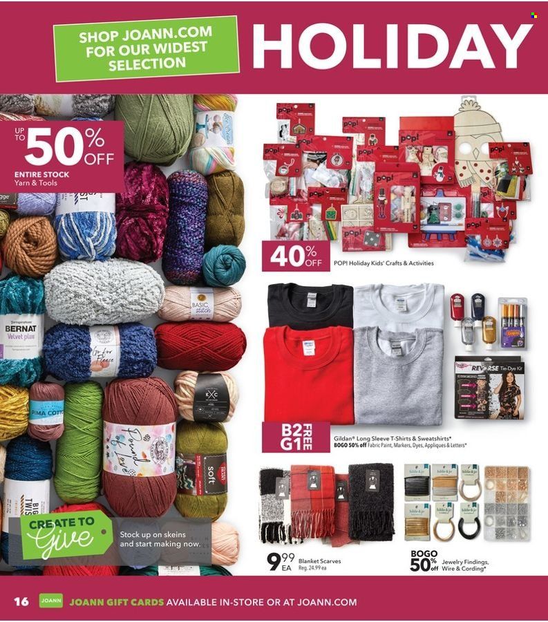 JOANN Weekly Ad Flyer November 23 to November 30
