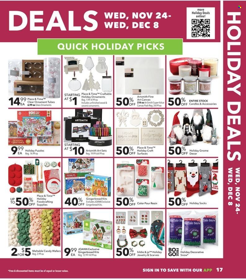 JOANN Weekly Ad Flyer November 23 to November 30