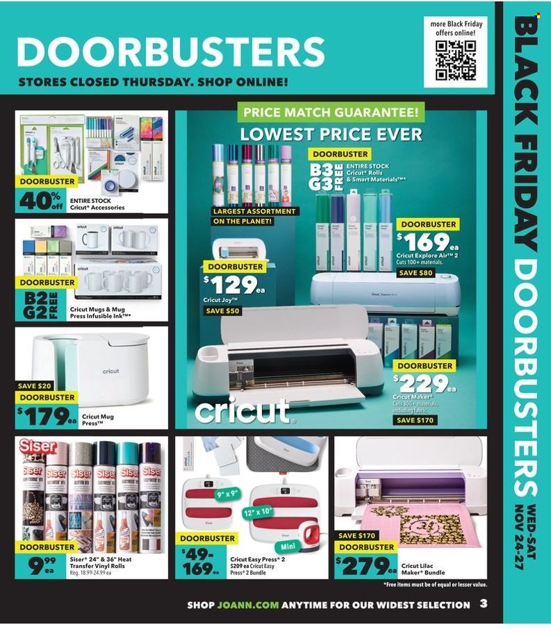 JOANN Weekly Ad Flyer November 23 to November 30