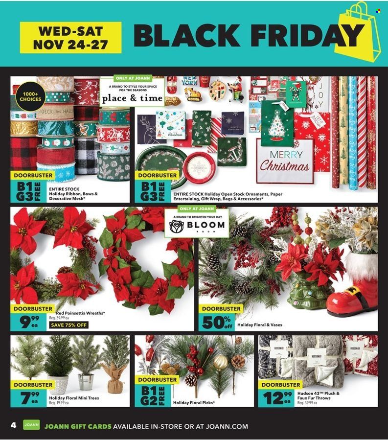 JOANN Weekly Ad Flyer November 23 to November 30