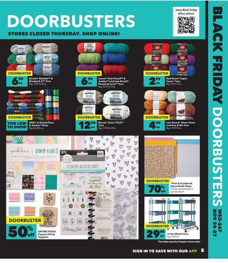 JOANN Weekly Ad Flyer November 23 to November 30