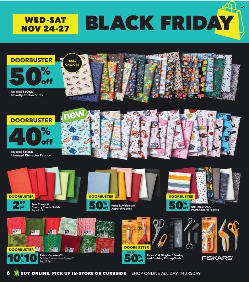 JOANN Weekly Ad Flyer November 23 to November 30