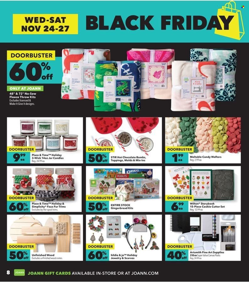 JOANN Weekly Ad Flyer November 23 to November 30