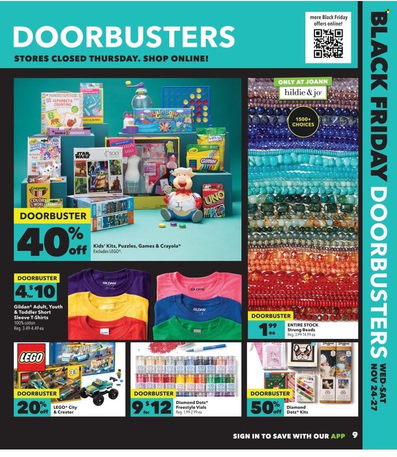 JOANN Weekly Ad Flyer November 23 to November 30
